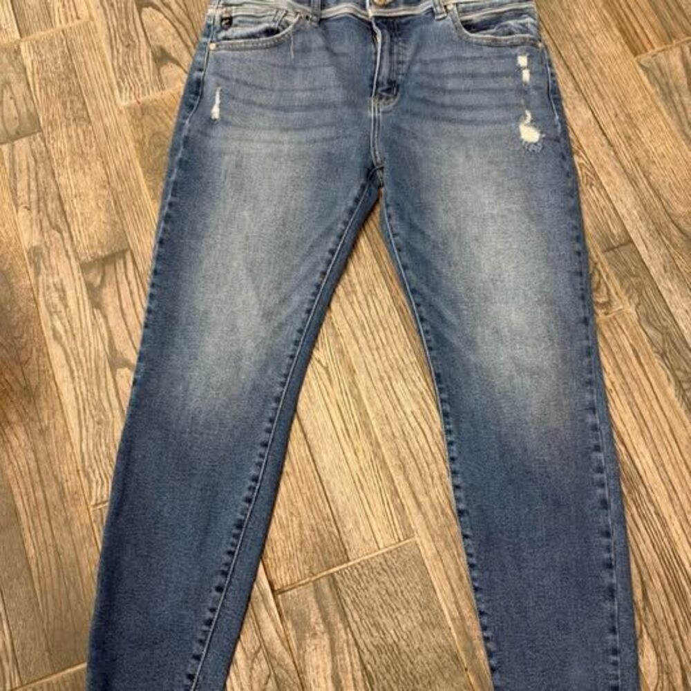 Kancan Women’s distressed denim jeans- size 30